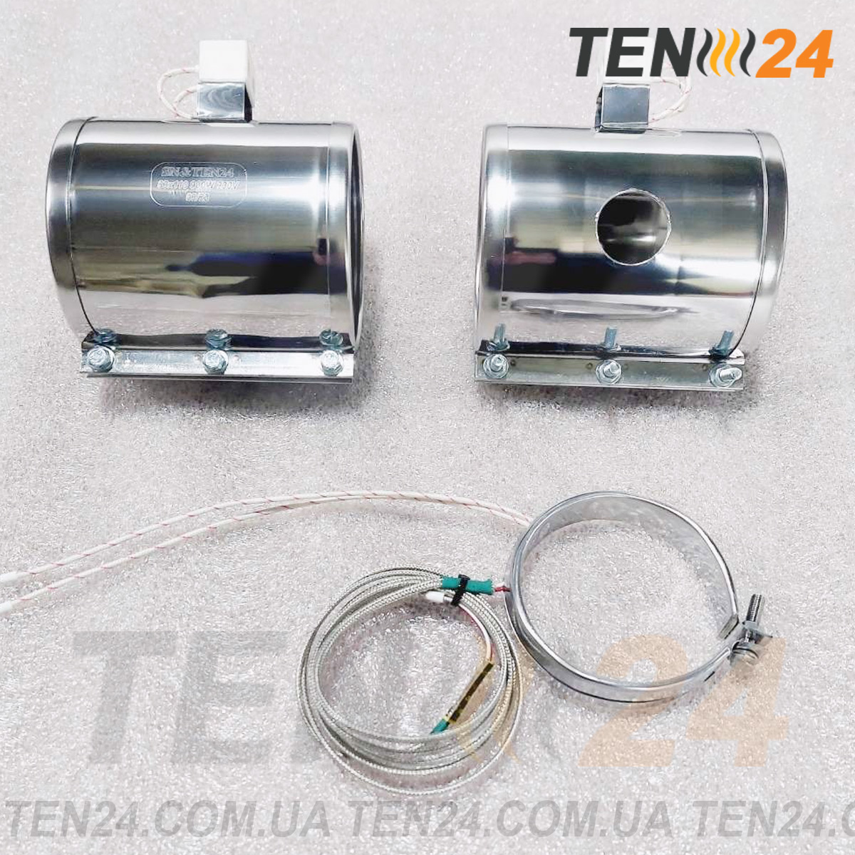 Міканітовий кільцевий нагрівач (хомутовий нагрівальний елемент) фото 33 ТЕН24