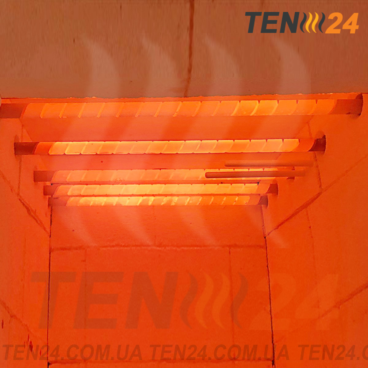 КЭН односпиральный Тype SC карбидкремниевый нагреватель от производителя ТЭН 24