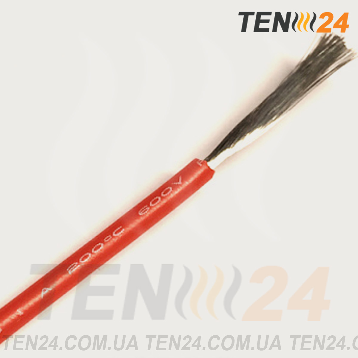 Термостійкі мідні проводи багатожильні силіконові до 200°С фото 5 ТЕН24