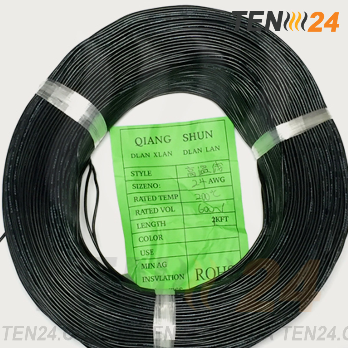 Термостійкі мідні проводи багатожильні силіконові до 200°С фото 2 ТЕН24