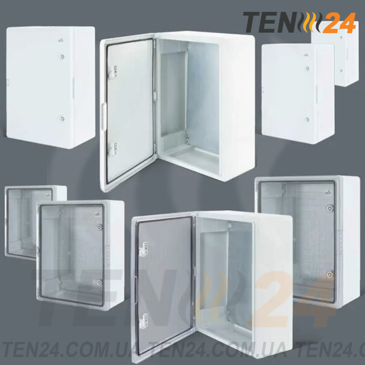 Корпус пластиковий IP65 із захистом від вологи для щитів автоматики фото 1 ТЕН24