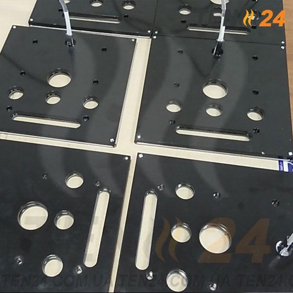 Металлические плоские нагреватели с прижимными пластинами от ТЭН 24