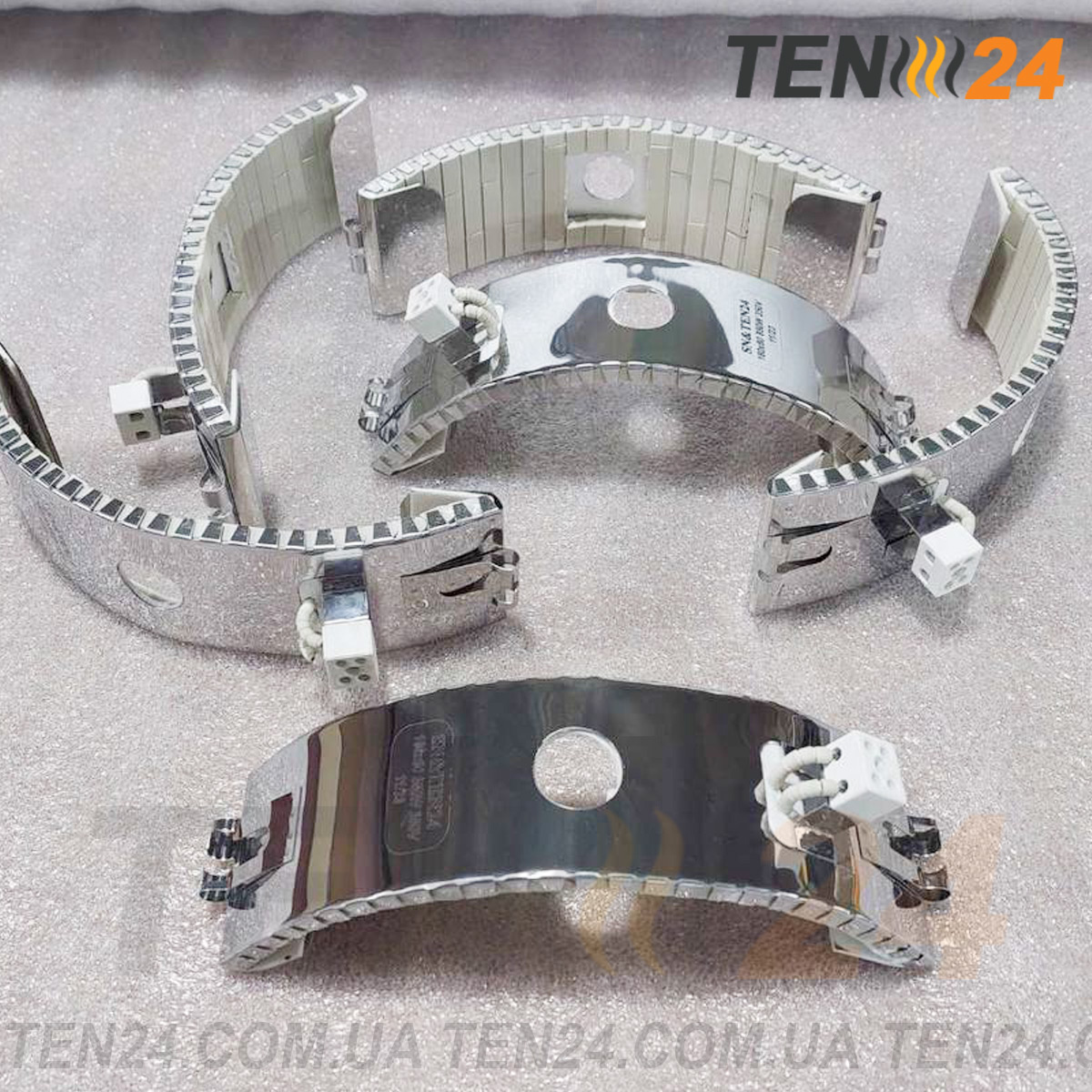 Керамічний кільцевий нагрівач (хомутовий нагрівальний елемент) фото 27 ТЕН24