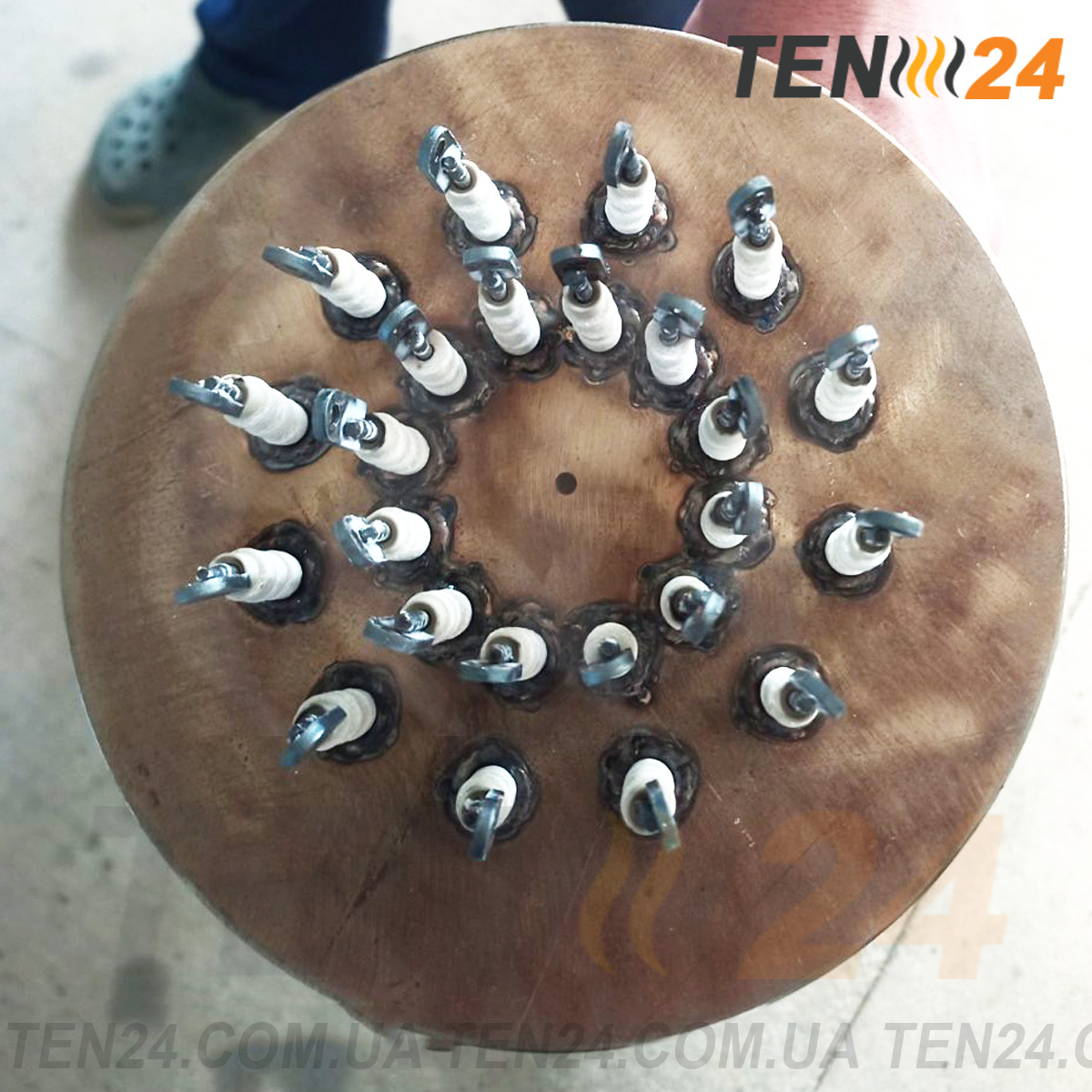 Врізний ТЕН резервуарів фланцевий для масла, води загальнопромисловий фото 10 ТЕН24