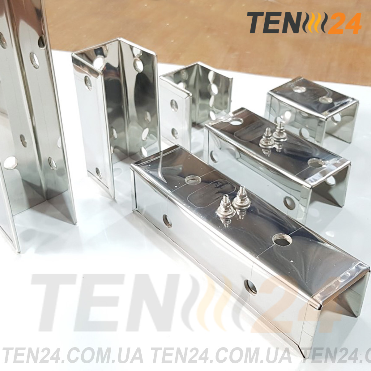 Металевий плоский міканітовий нагрівач фото 24 ТЕН24