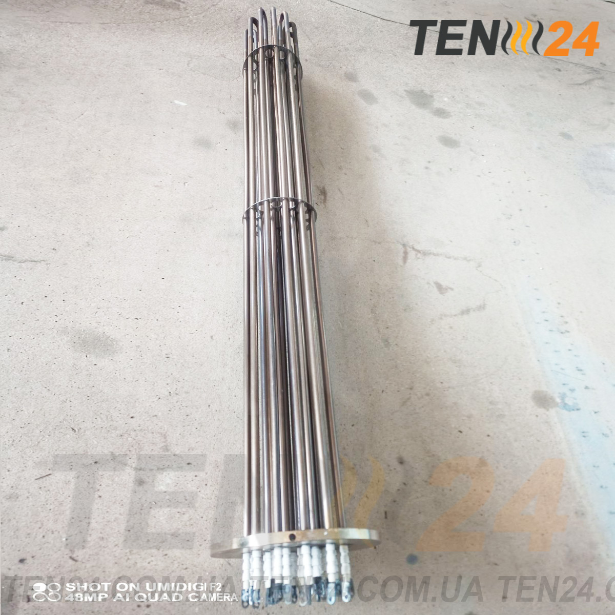 Врезной ТЭН резервуаров фланцевый для масла, воды общепромышленный фото 12 ТЭН24