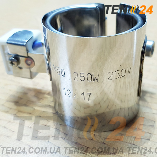 Кільцевий електронагрівач 0,25 кВт 230 В фото ТЕН 24