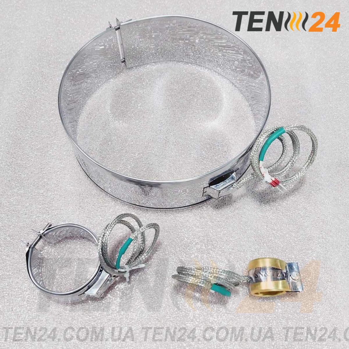 Кольцевой нагреватель миканитовый хомутовый фото 51 ТЭН24