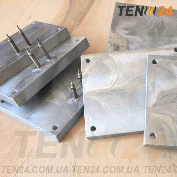 Алюмінієвий плоский нагрівальний елемент фото 3 ТЕН24