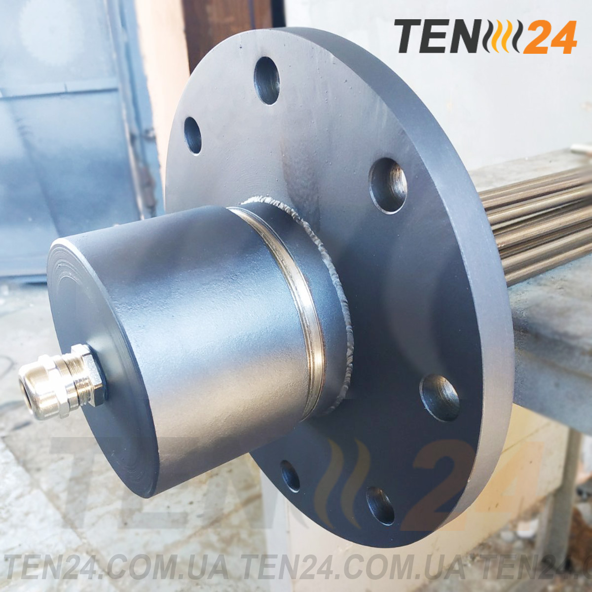 Фланцевий нагрівач врізний від компанії ТЕН 24