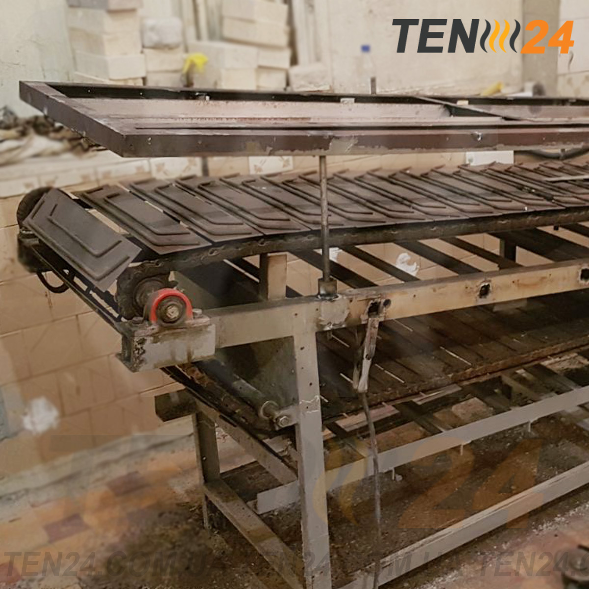 Ланцюговий конвеєр транспортер для інфрачервоної печі від виробника ТЕН 24 фото