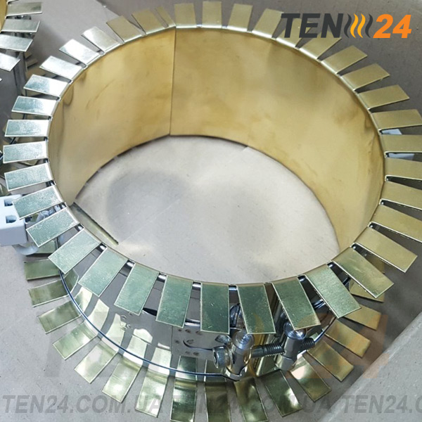 Кільцевий електронагрівач з латунним елементом охолодження від компанії ТЕН 24