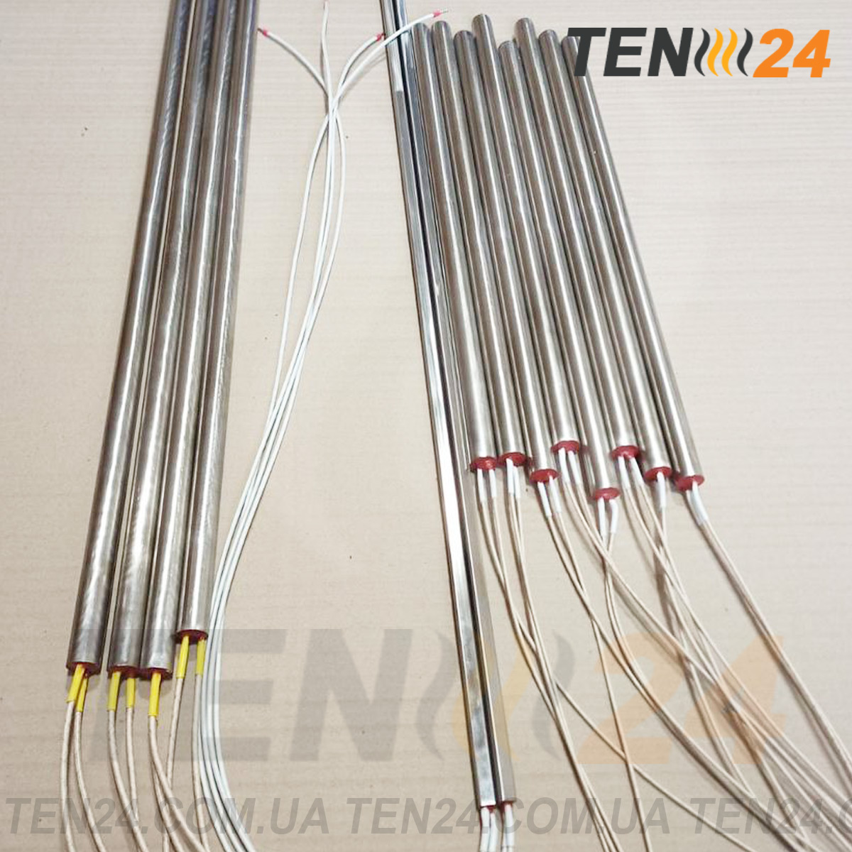 Патронні нагрівачі з різноманітними дизайнами на замовлення від виробника ТЕН 24 в Україні