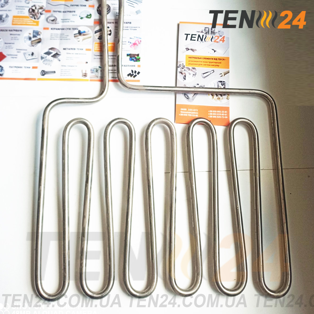 Tubular Heating Elements for water and air photo 12 TEN24