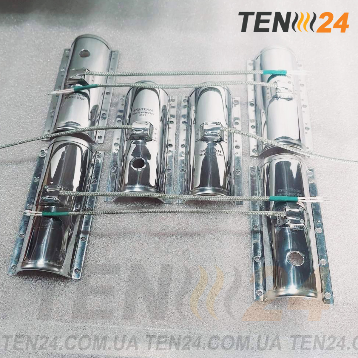 Міканітовий кільцевий нагрівач (хомутовий нагрівальний елемент) фото 36 ТЕН24