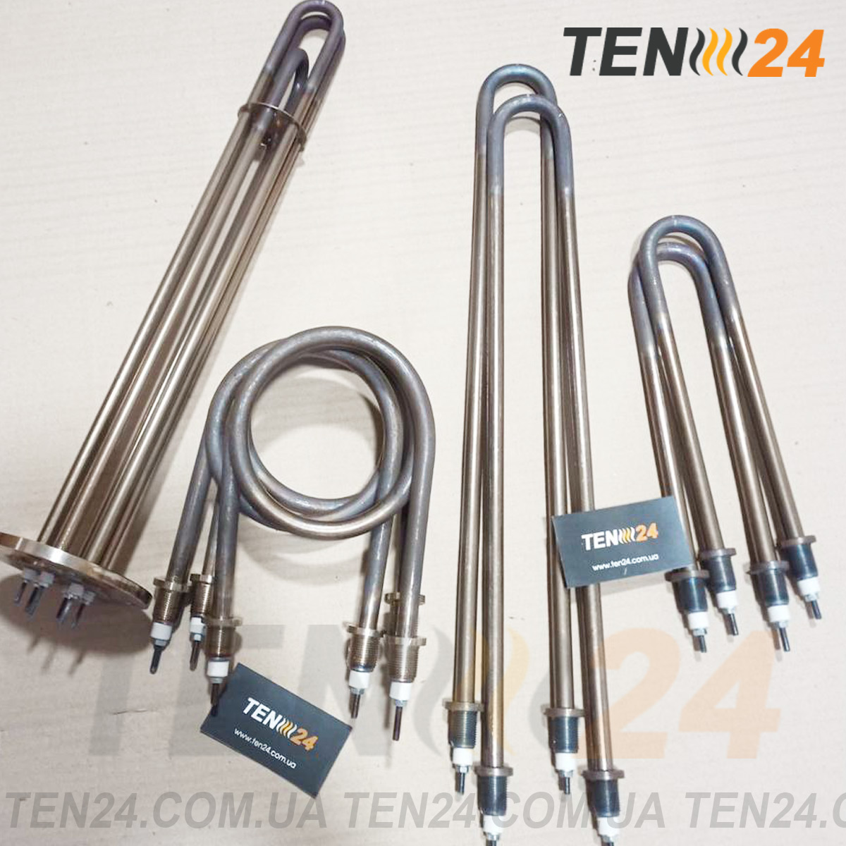 Електричні ТЕНи для води, водяний ТЕН для нагріву води фото 1 ТЕН24