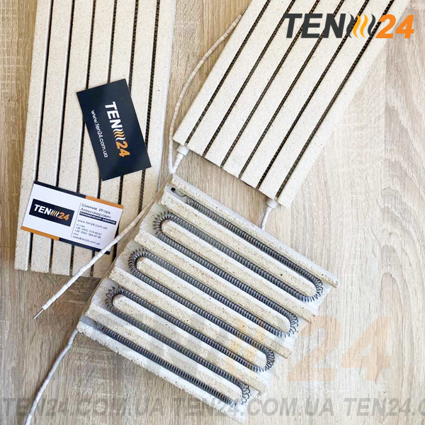 Плоскі канальні керамічні нагрівальні елементи з відкритою спіраллю фото 21 ТЕН24