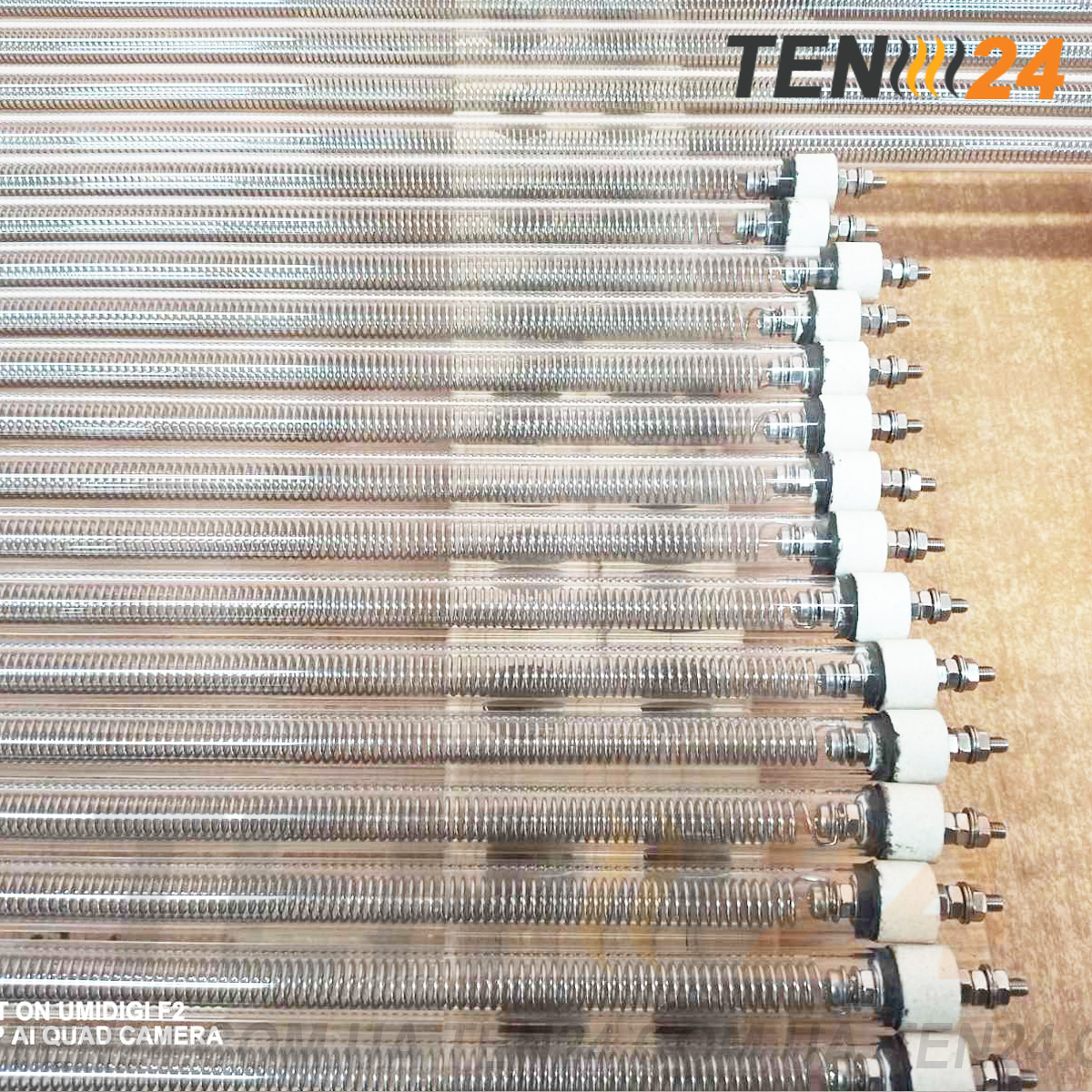 Кварцові трубчасті нагрівачі фото 24 ТЕН24