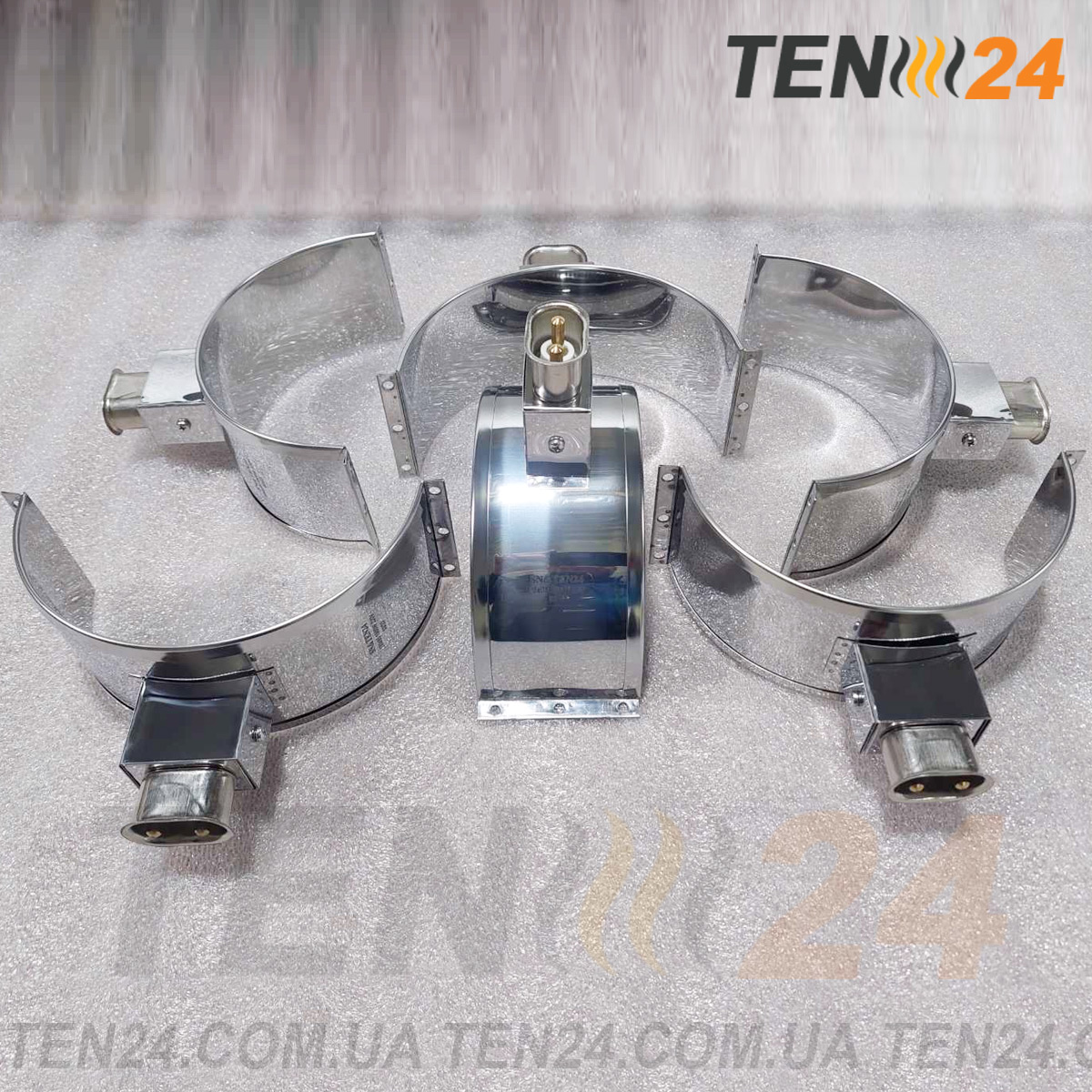 Міканітовий кільцевий нагрівач (хомутовий нагрівальний елемент) фото 30 ТЕН24