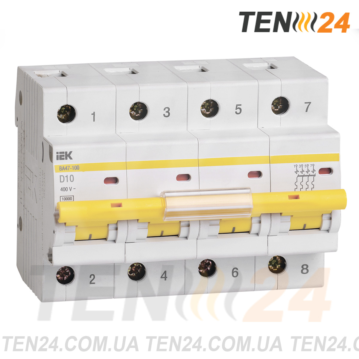 Модульні автоматичні вимикачі диференційні автомати IEK Karat ВА47 фото 6 ТЕН24