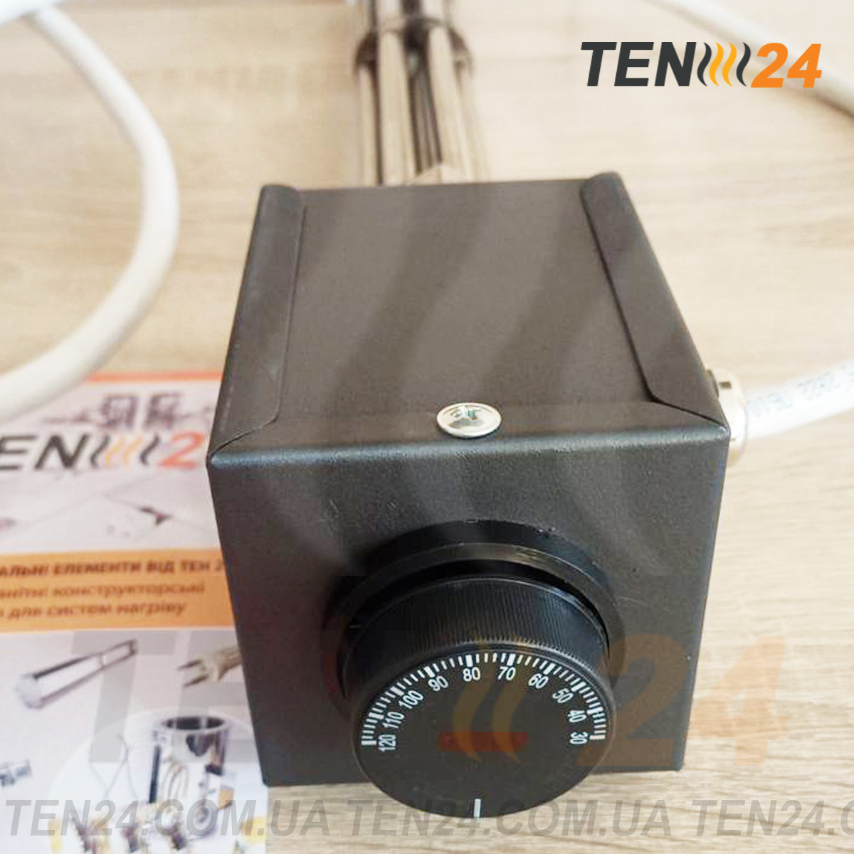 Блок ТЕН з механічним терморегулятором фото 2 ТЕН24