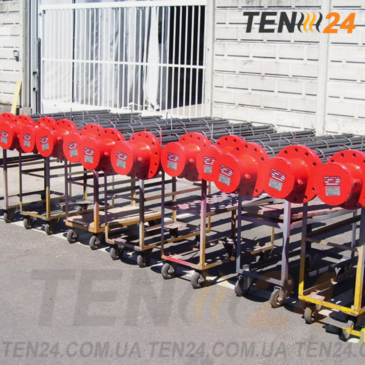 Врезной нагреватель резервуаров фланцевый взрывозащищенный для масла, воды нефтепродуктов фото 9 ТЭН24