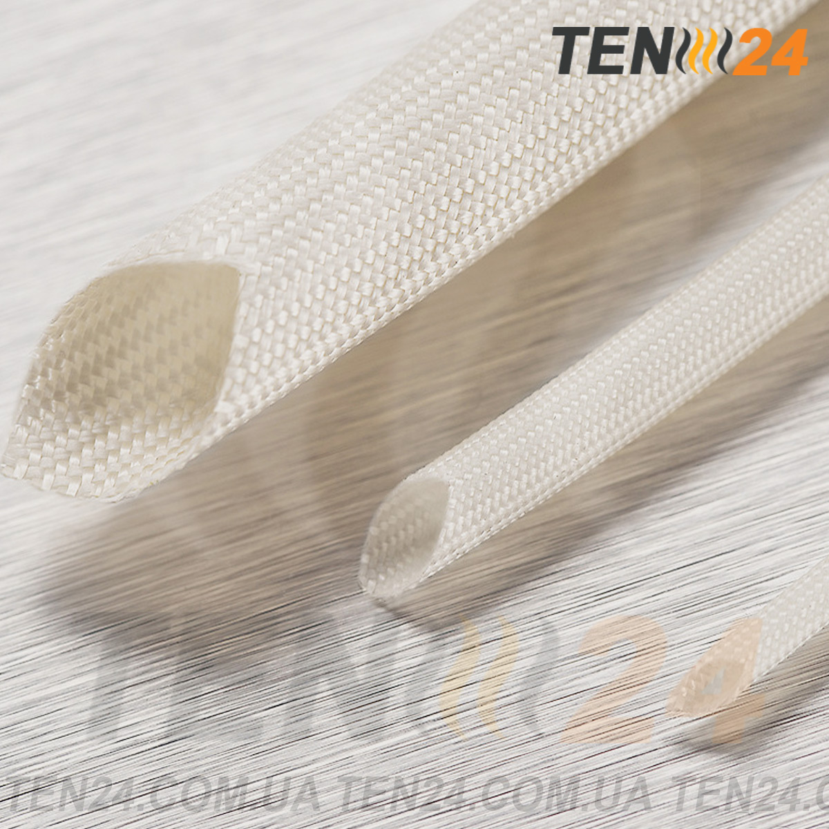 Скловолоконний кембрік з силіконовим покриттям для захисту проводів фото 4 ТЕН24