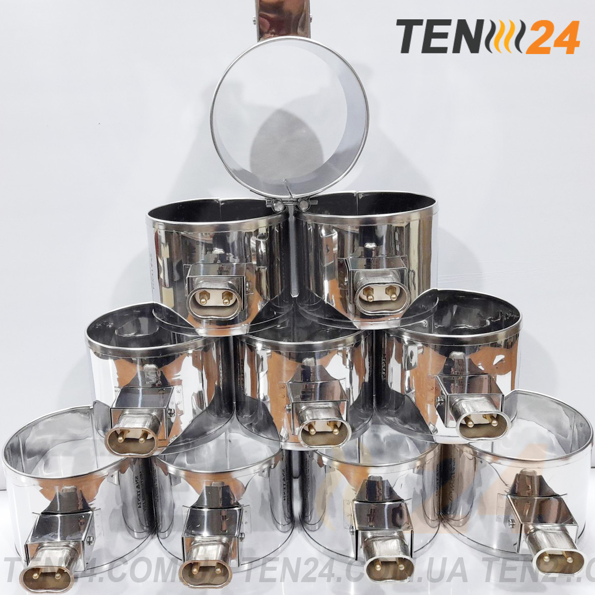 Кольцевой нагреватель миканитовый хомутовый фото 18 ТЭН24