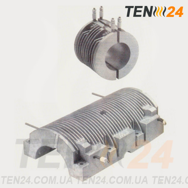 Алюминиевый литой нагреватель полукольцевой