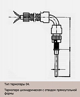 Термопары тип К, J чертеж