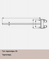 Термопары тип К, J чертеж