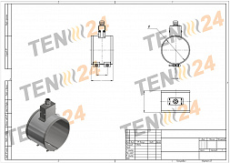 Mica-Ringheizkörper Zeichnung 5