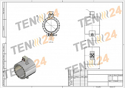 Keramische Heizmanschetten Zeichnung 3