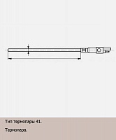 Термопары тип К, J чертеж