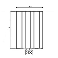 Креслення ОША 180 Вт ТЕН24