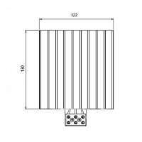 Чертеж ОША 120 Вт от производителя ТЭН 24