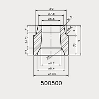 Керамічні ізоляційні буси креслення