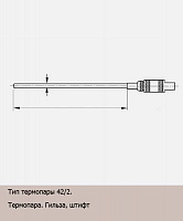 Термопары тип К, J чертеж