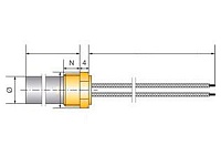 7. Кріпильний ніпель з різьбленням
