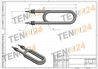 Tubular Heating Elements for water and air drawing