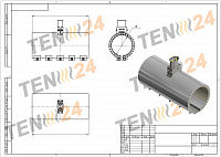 Ceramic Band Heaters drawing