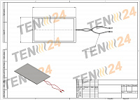 Mica Insulated Strip Heater drawing