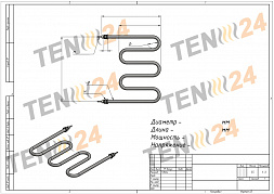 Grzałka rurkowa wody i powietrza 7
