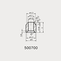 Керамічні ізоляційні буси креслення