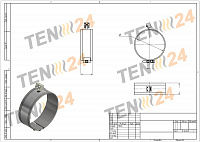 Mica Band Heaters drawing