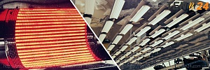Современные типы инфракрасных излучателей