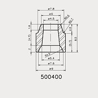 Керамічні ізоляційні буси креслення