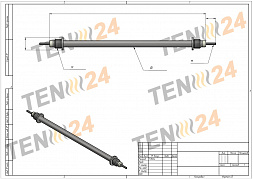 Rohrheizkörper Zeichnung 1