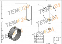 Mica-Ringheizkörper Zeichnung 4
