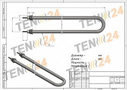Grzałka rurkowa wody i powietrza 3